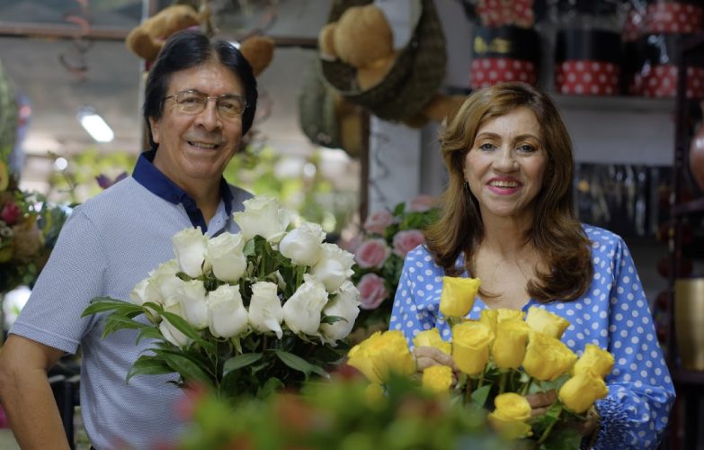 Orlando Díaz Díaz, gerente de Floristería Internacional.